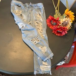 Distressed Jeans